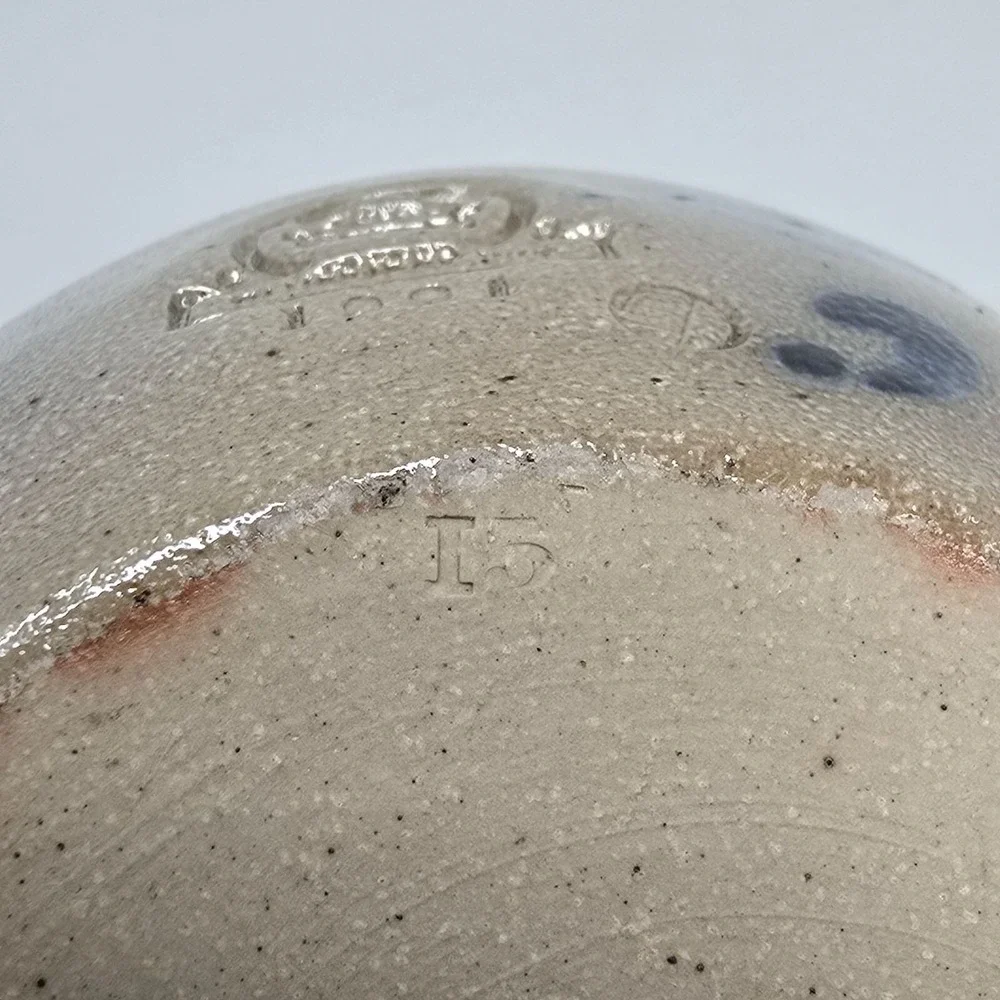 Handcrafted Stoneware Mixing Bowl 5